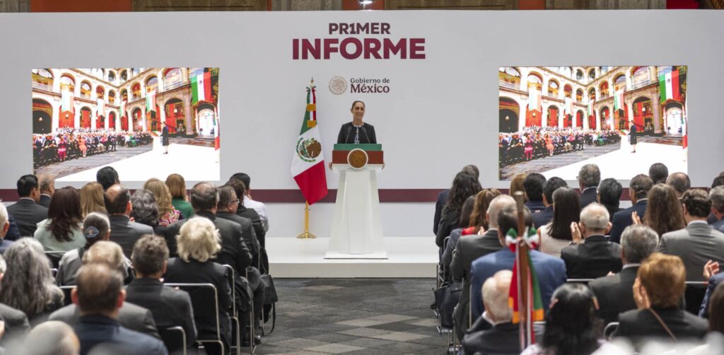 Primer_Informe_Claudia_Sheinbaum_Logistica_ Sandra_Huchim_ConaLog